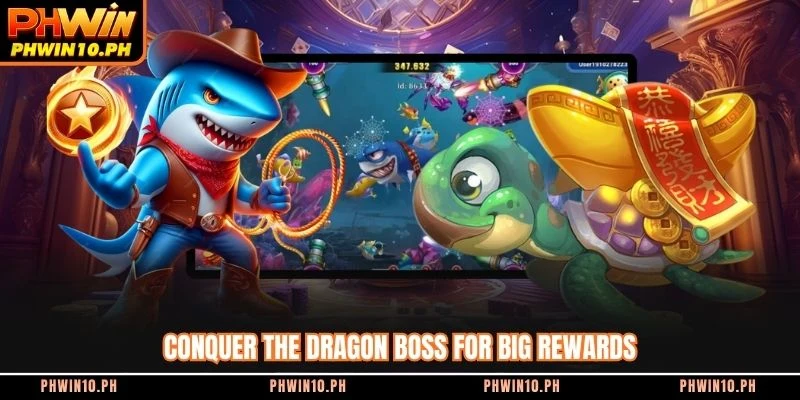 Conquer the dragon boss for big rewards