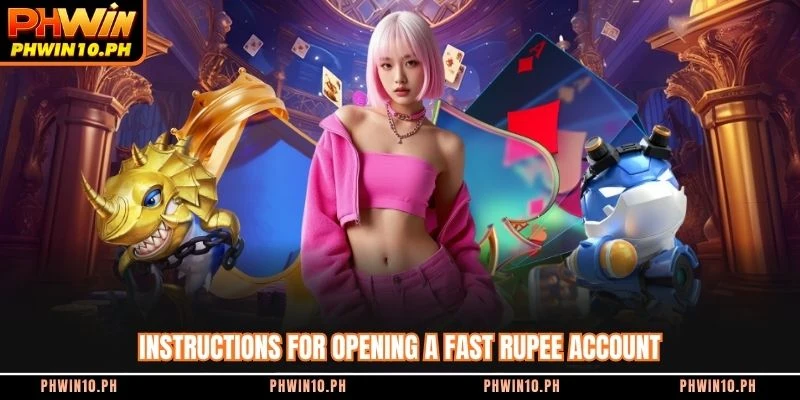 Instructions for opening a fast PHP account