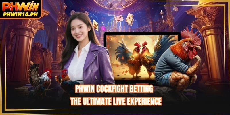 PHWIN Cockfight Betting - The Ultimate Live Experience