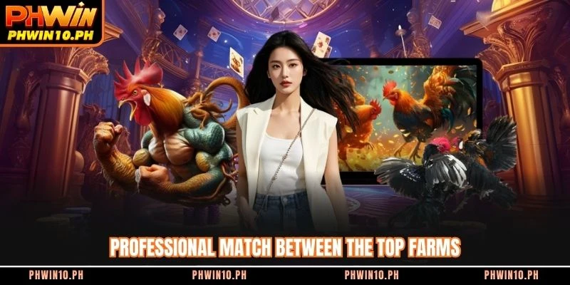 Professional match between the top farms