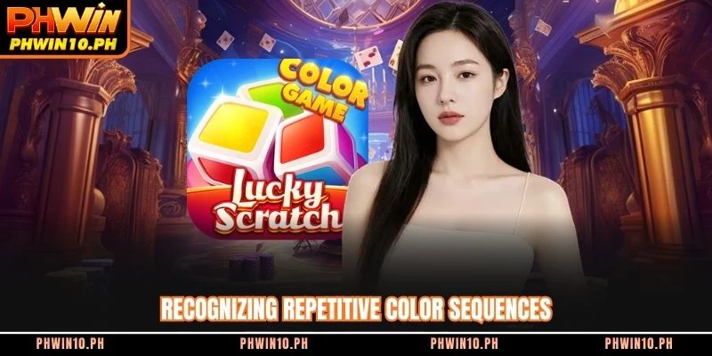Recognizing repetitive color sequences
